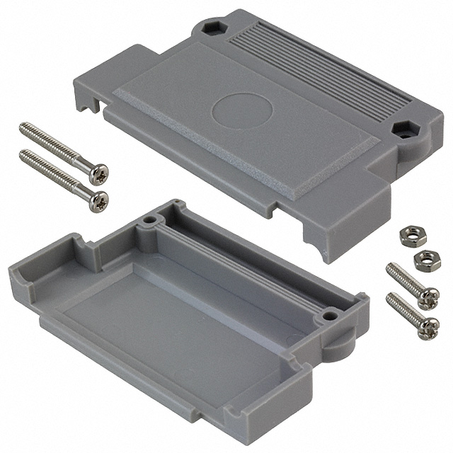 AGP-37/IDC Assmann WSW Components  Capots de connecteurs D-Sub en forme de D